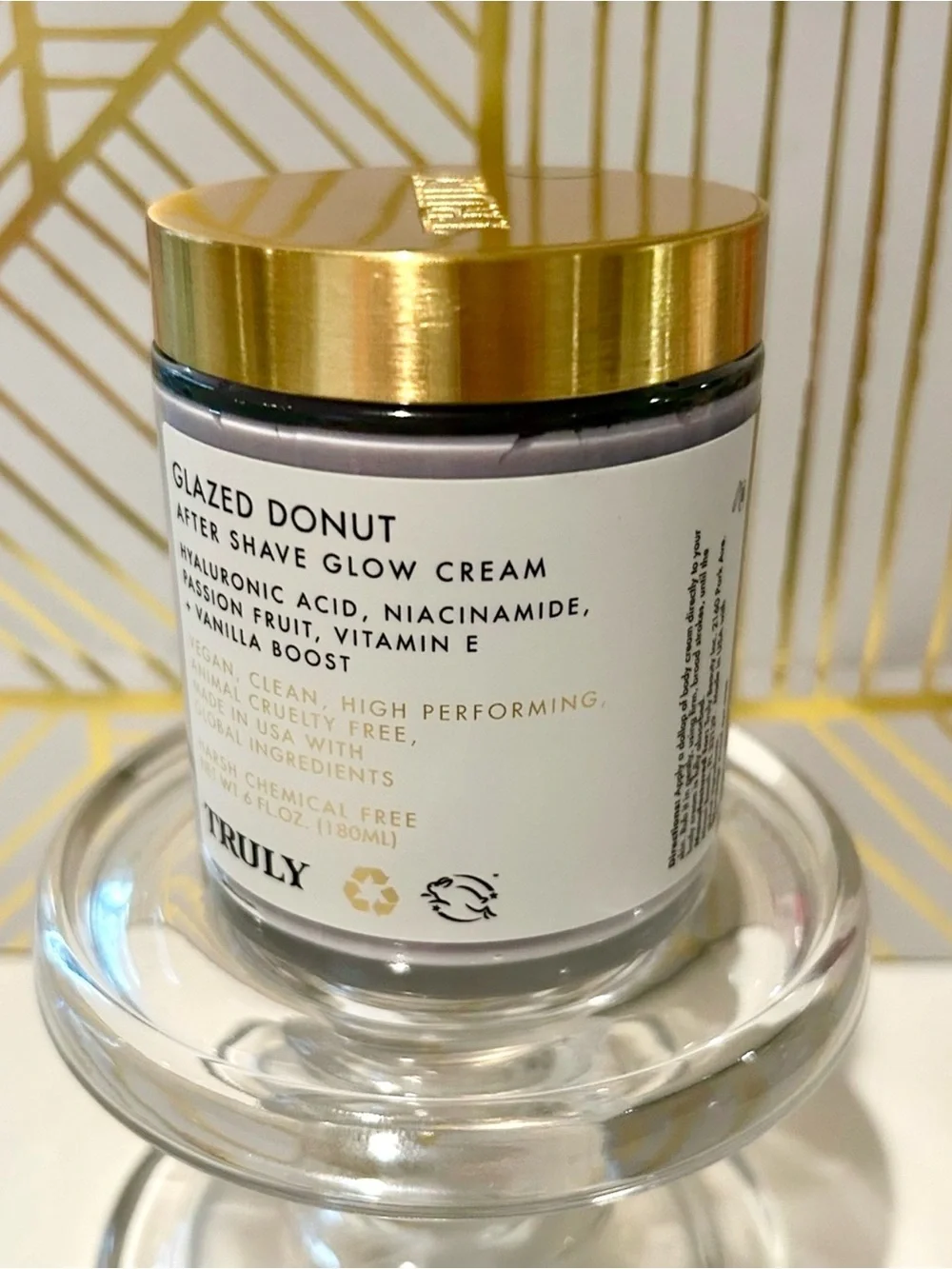 ✨ Truly Glazed Donut After Shave Glow Cream | 6 oz | Factory Sealed | New